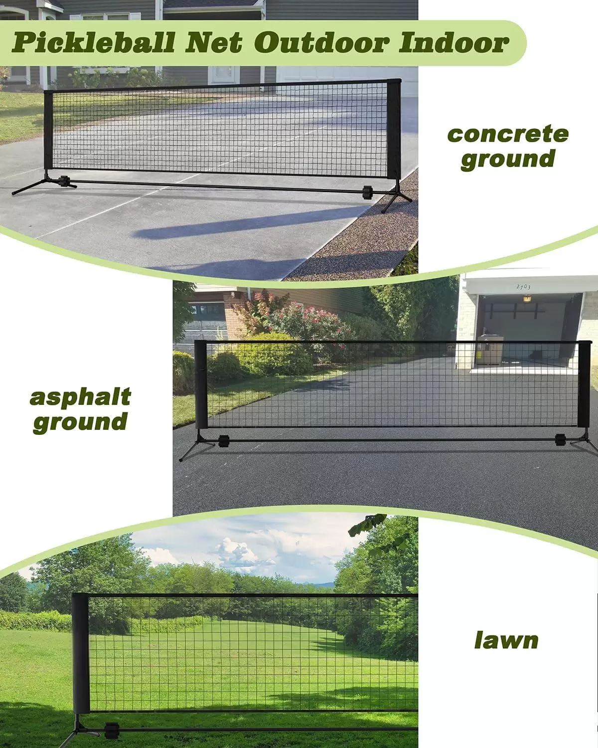 접이식 미니 피클볼 네트