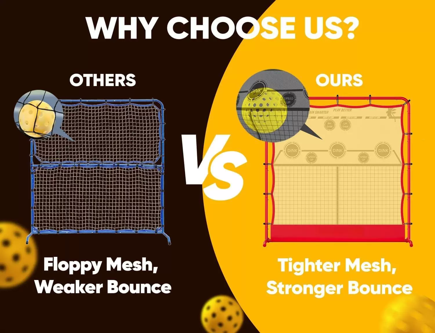 6*6ft 2-in-1 스틸 튜브 피클볼 I