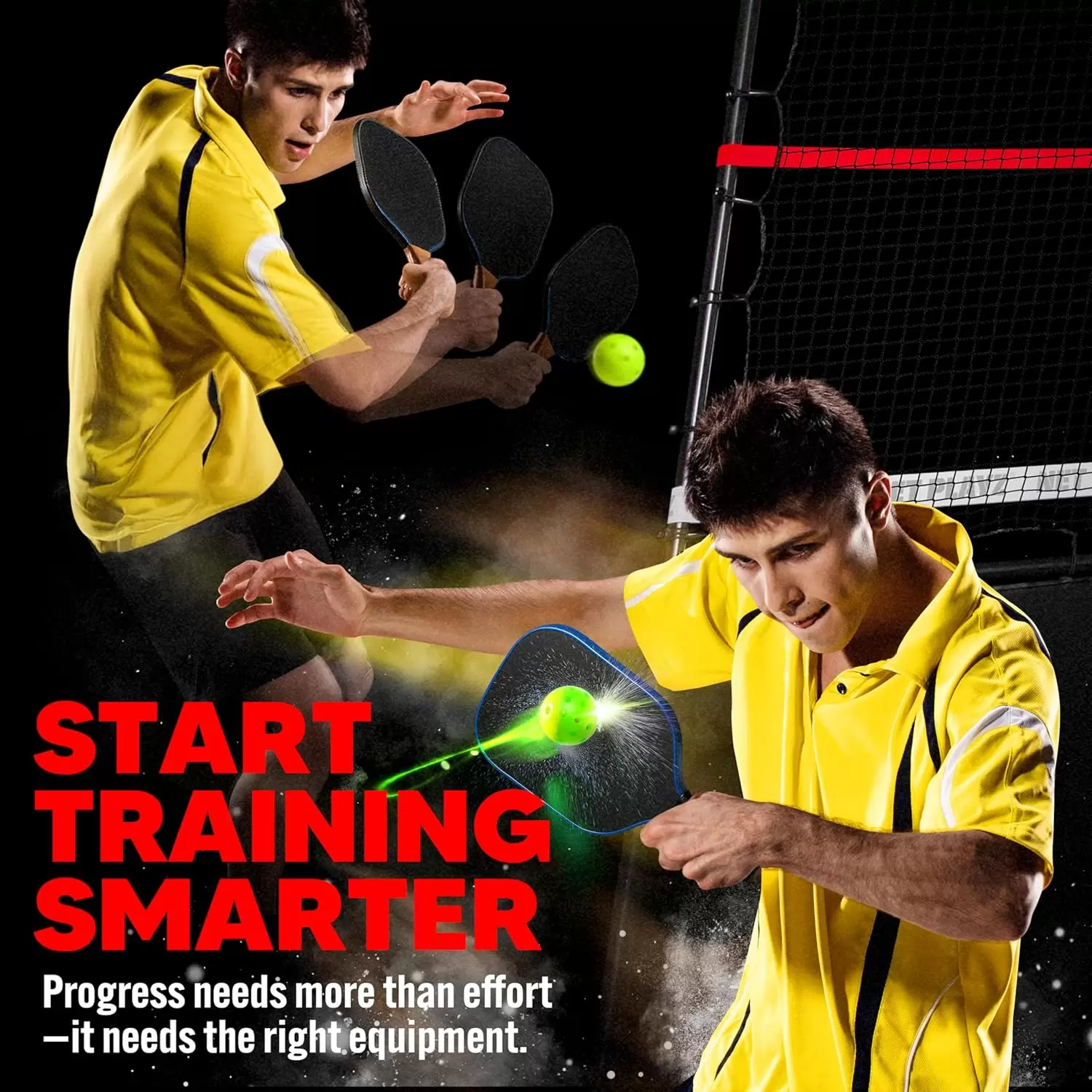 6*6ft 2-in-1 스틸 튜브 피클볼 III