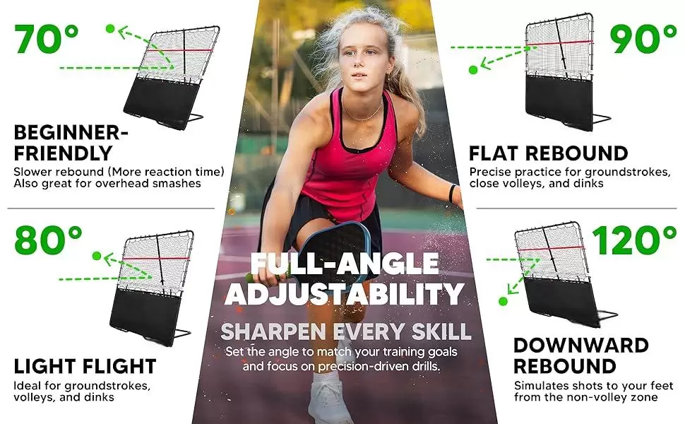 6*6ft 2-in-1 스틸 튜브 피클볼 III