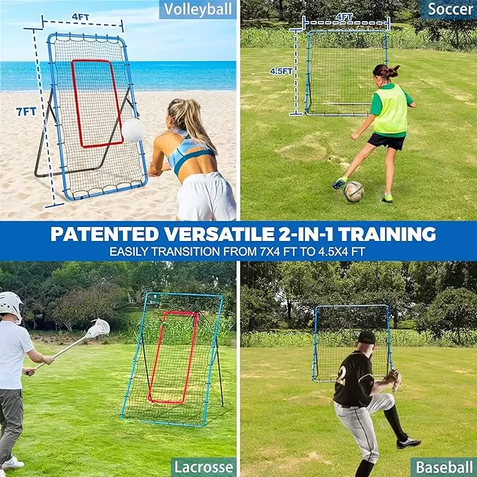 2-1 사이즈 변환 가능 다용도 스포츠 리바운드 네트 I