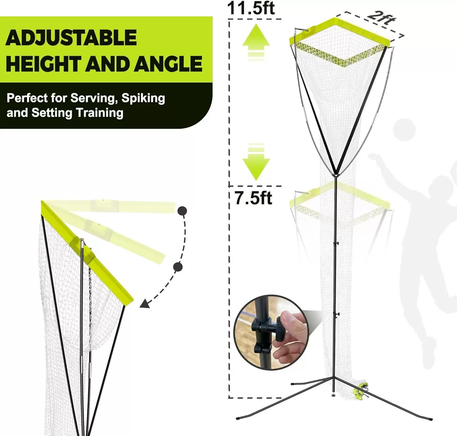 조절 가능한 배구 트레이닝 세트 &Iota;
