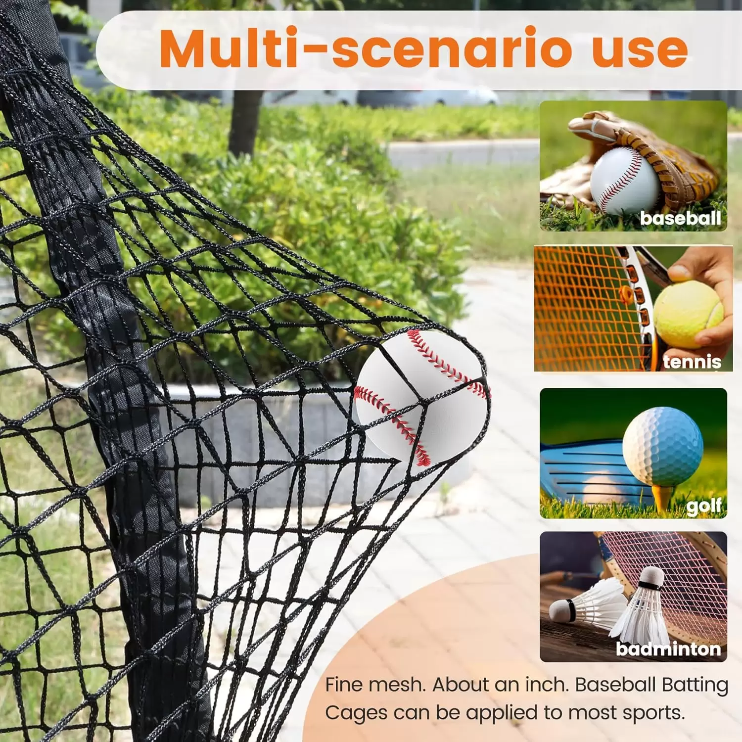 야구 및 소프트볼 케이지 네트