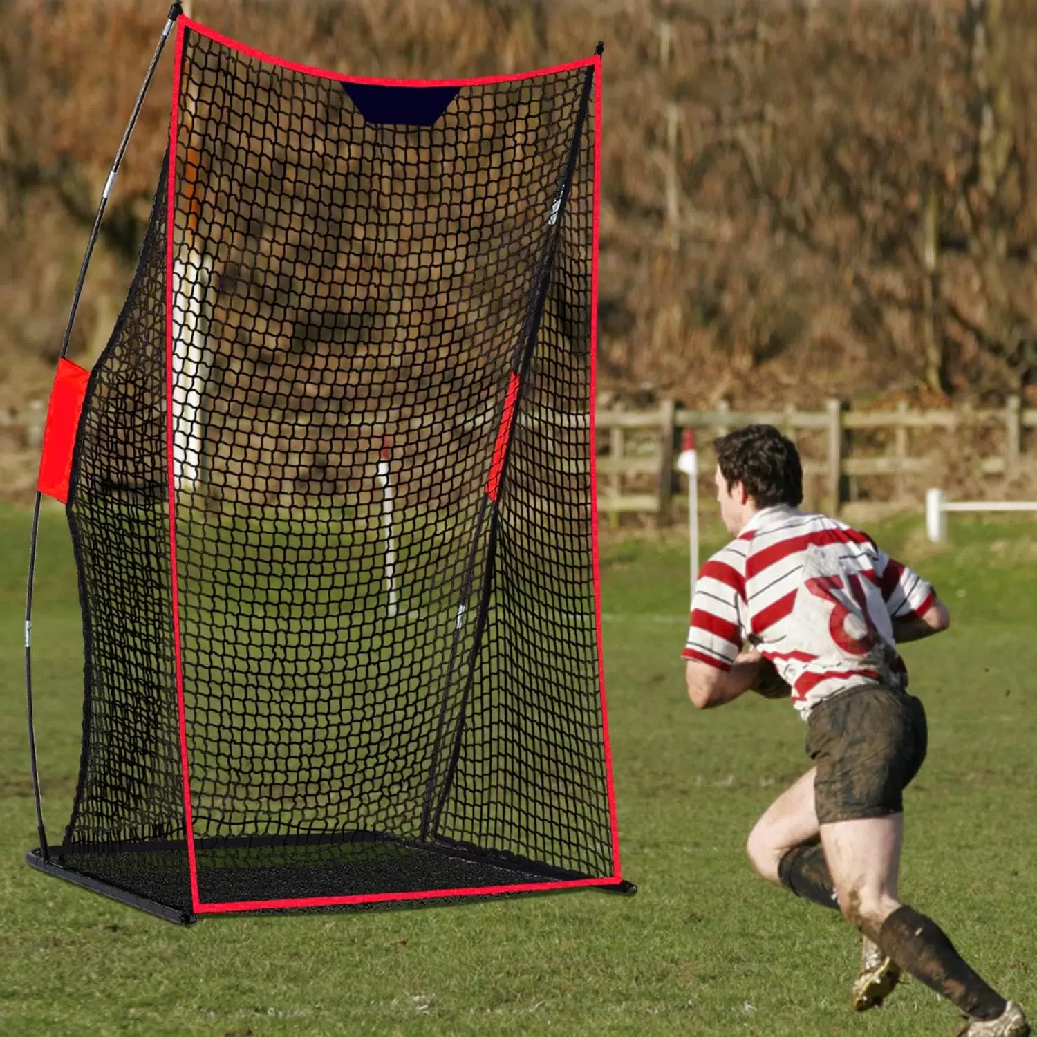 4x7피트 럭비 연습용 네트